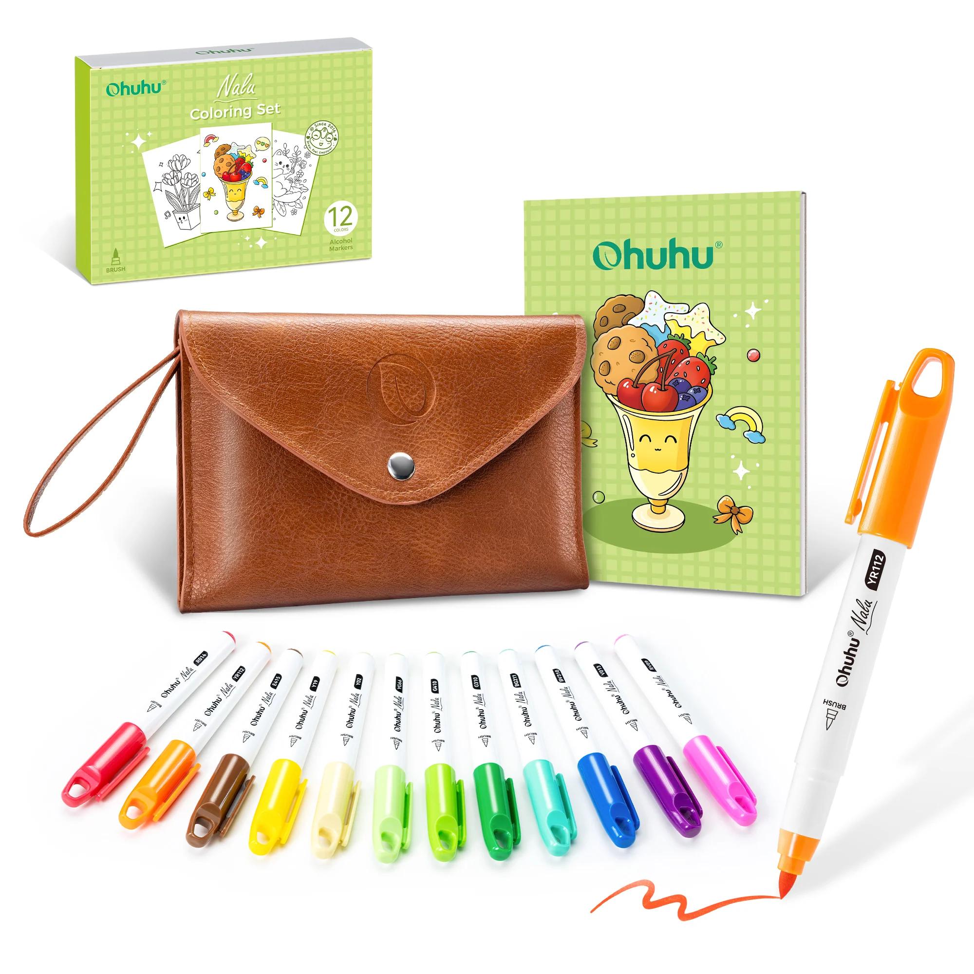 Nalu Travel Coloring Kit – 12 farger
